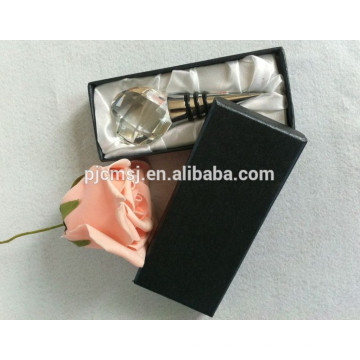 Diamond Crystal Wine Stopper With Gift Box For Wedding Souvenirs Gift